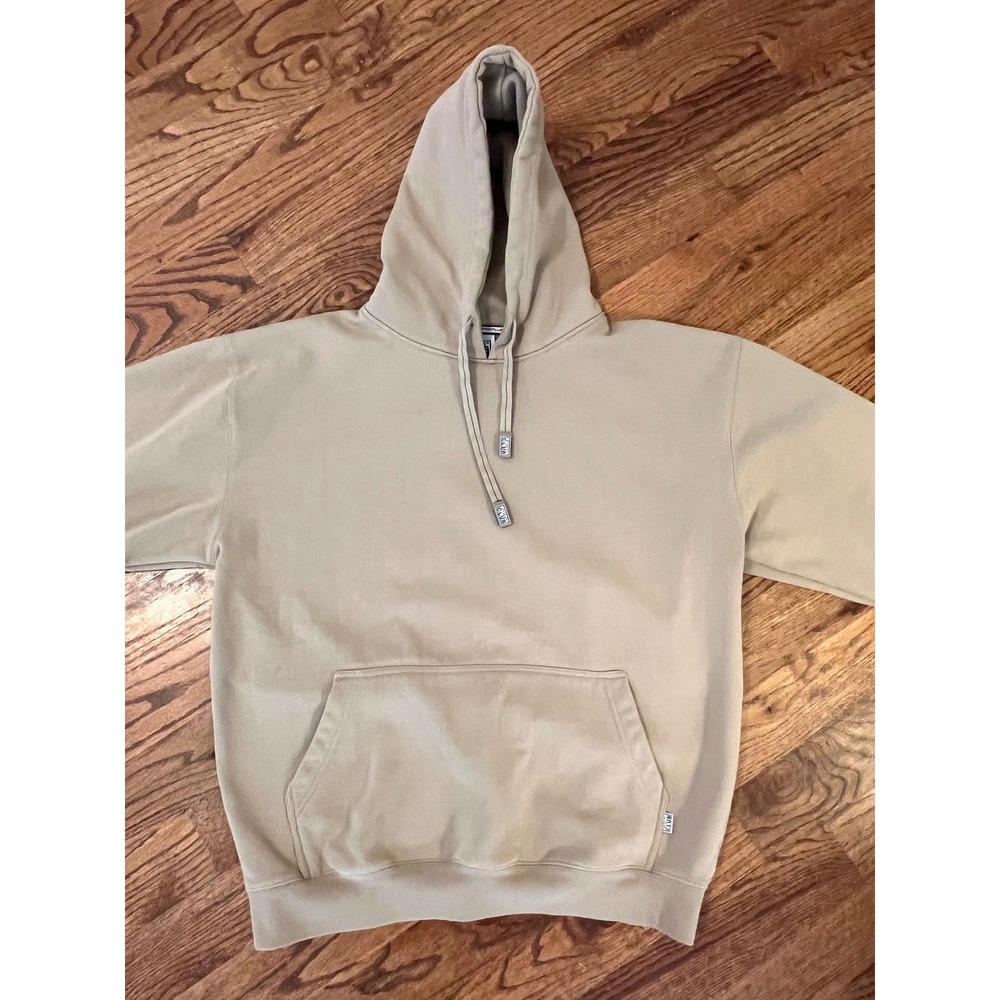 PRO‎ CLUB Heavyweight Hoodie Tan Khaki Pullover Hooded Sweatshirt Mens 2XL
